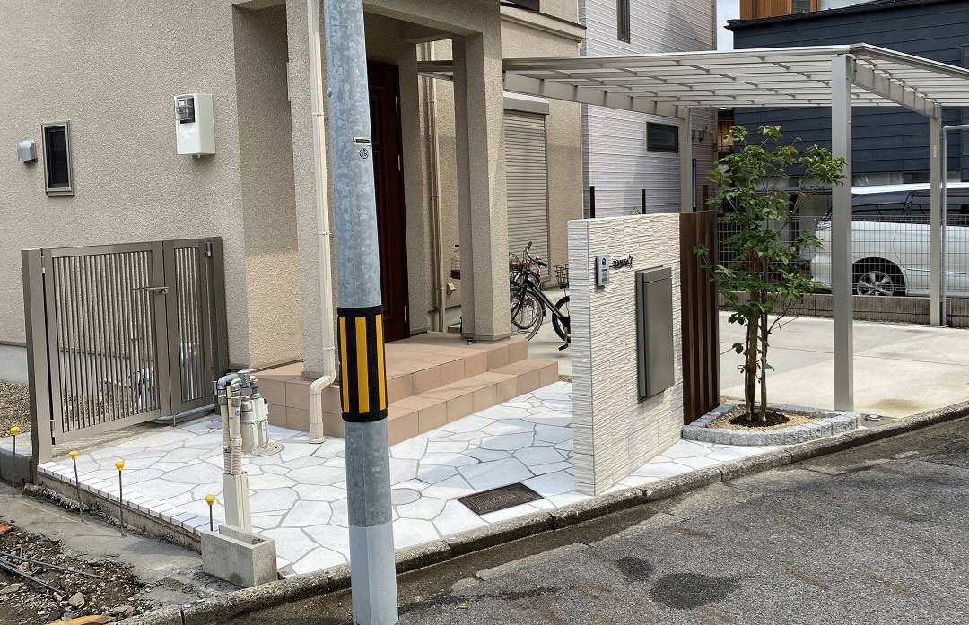 京都市左京区　外構リニューアル工事