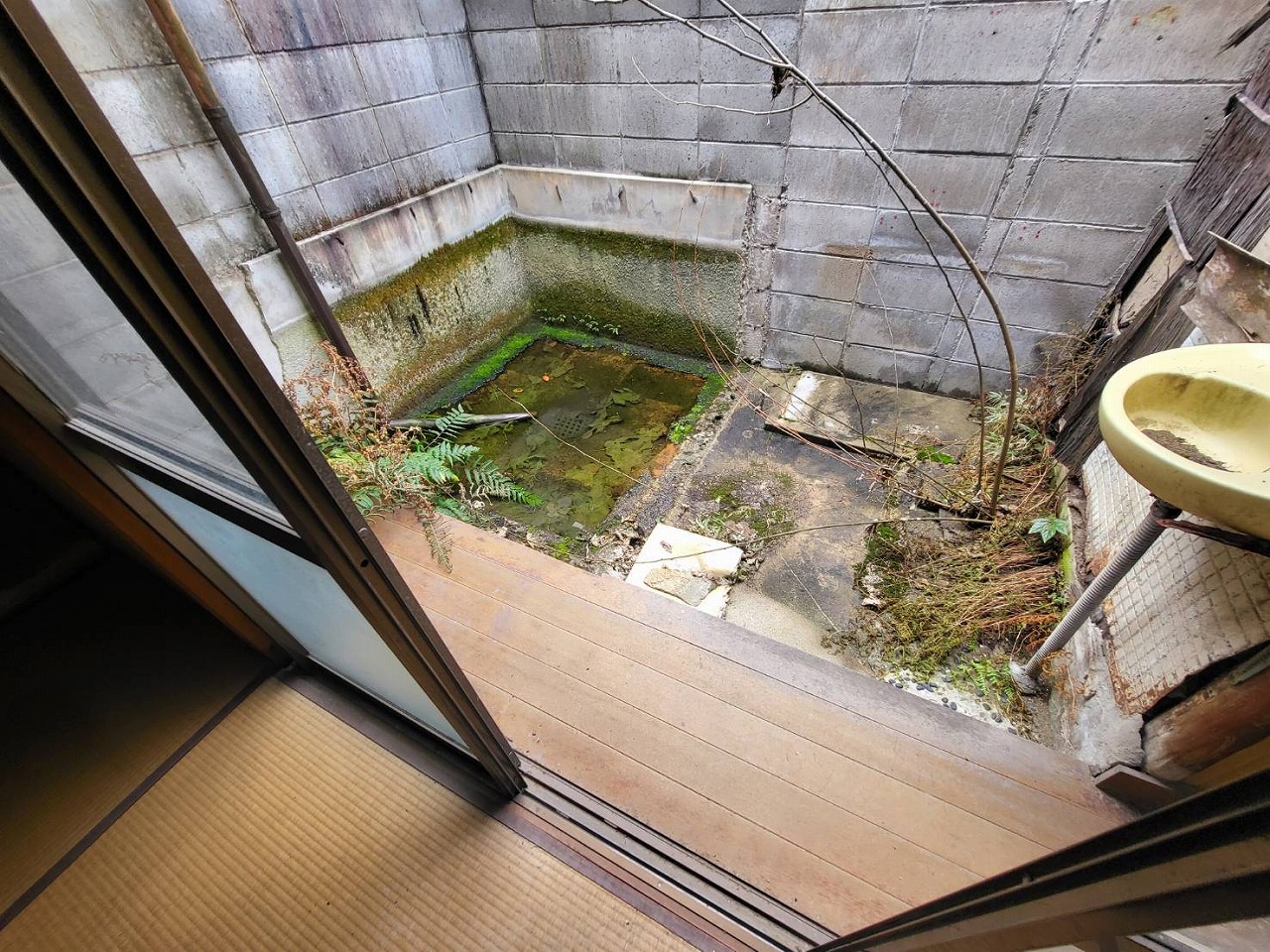 京都市上京区　裏庭リニューアル工事