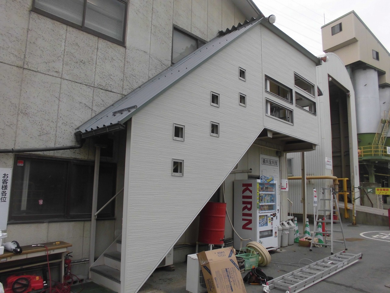 京都府長岡京市　外部階段リニューアル工事