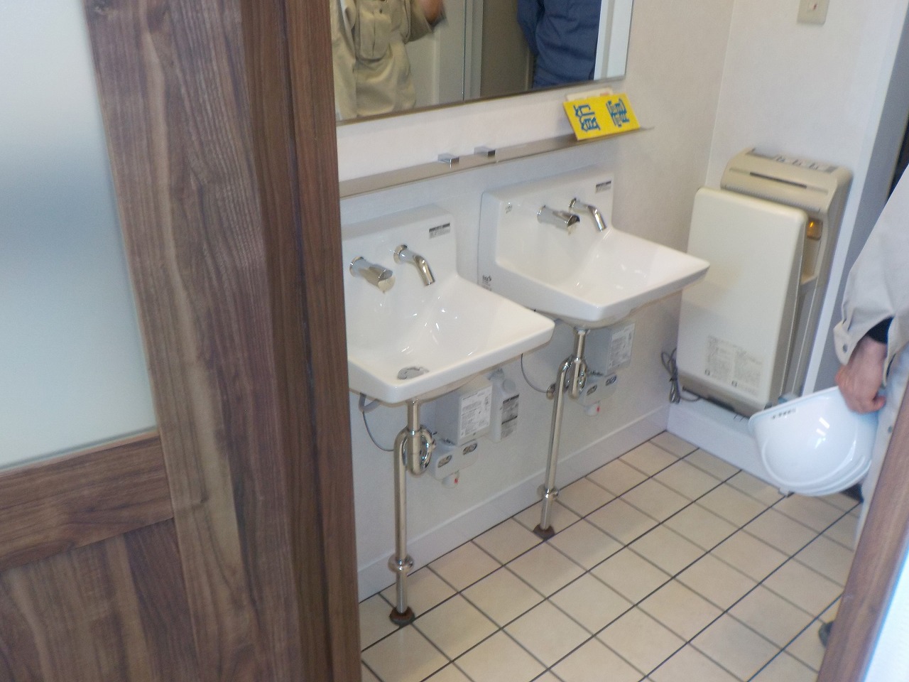 京都市南区　工場・手洗器リニューアル工事