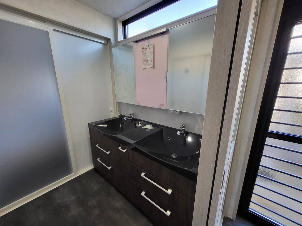 京都府向日市　洗面室新築工事