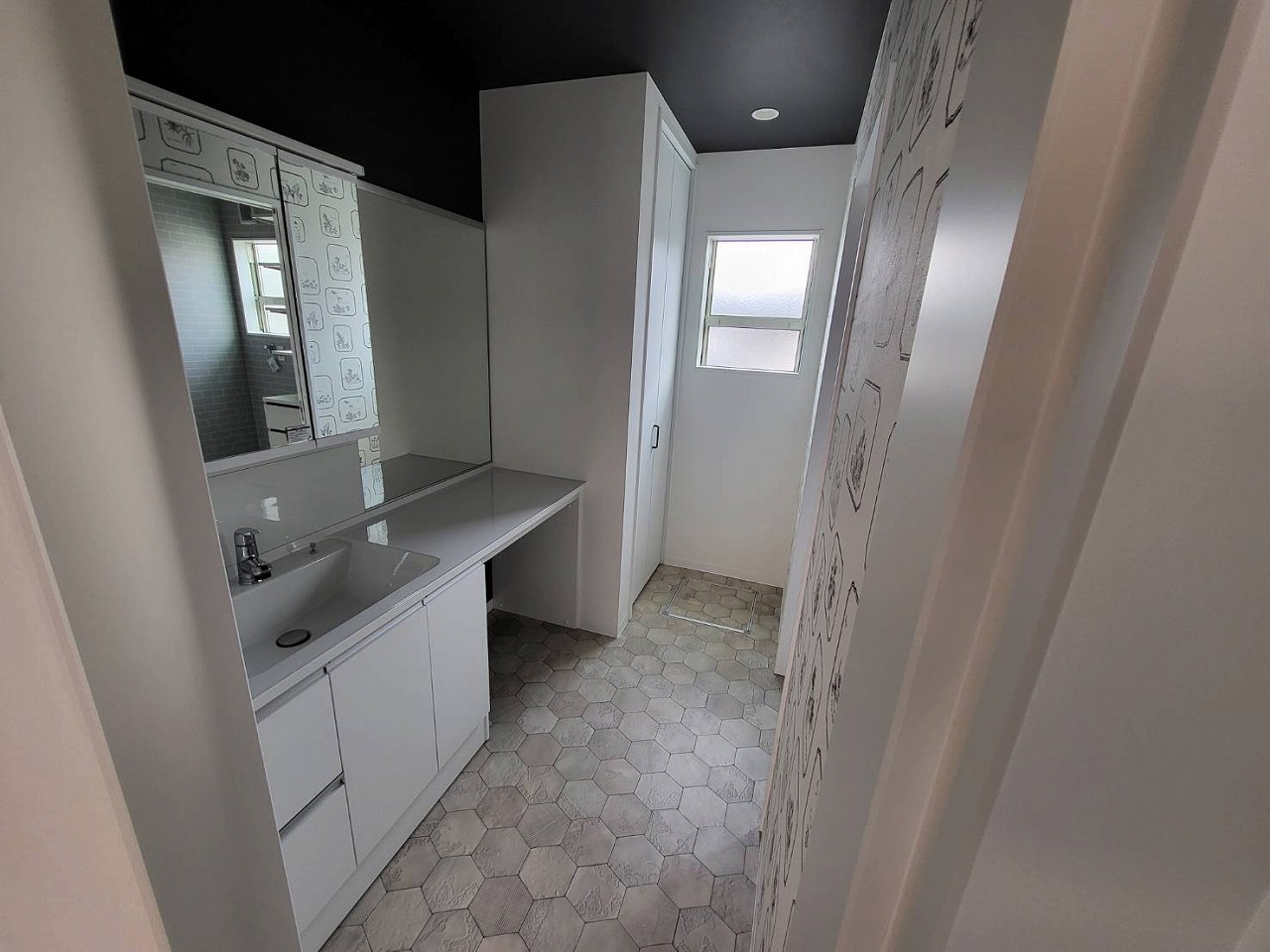 京都府城陽市　洗面室新築工事