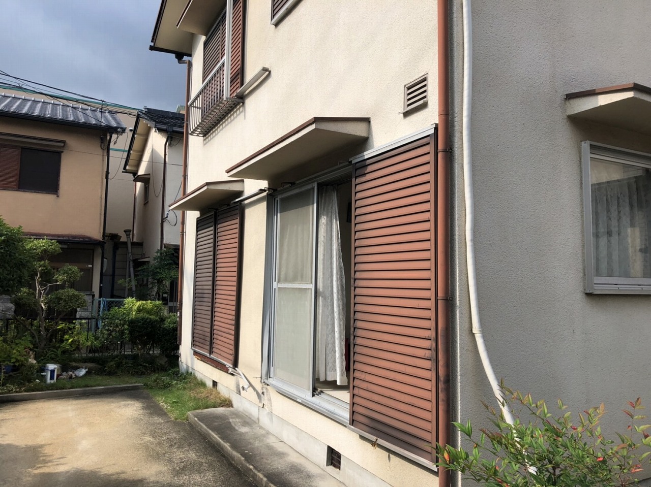 京都府宇治市　雨戸窓取替工事