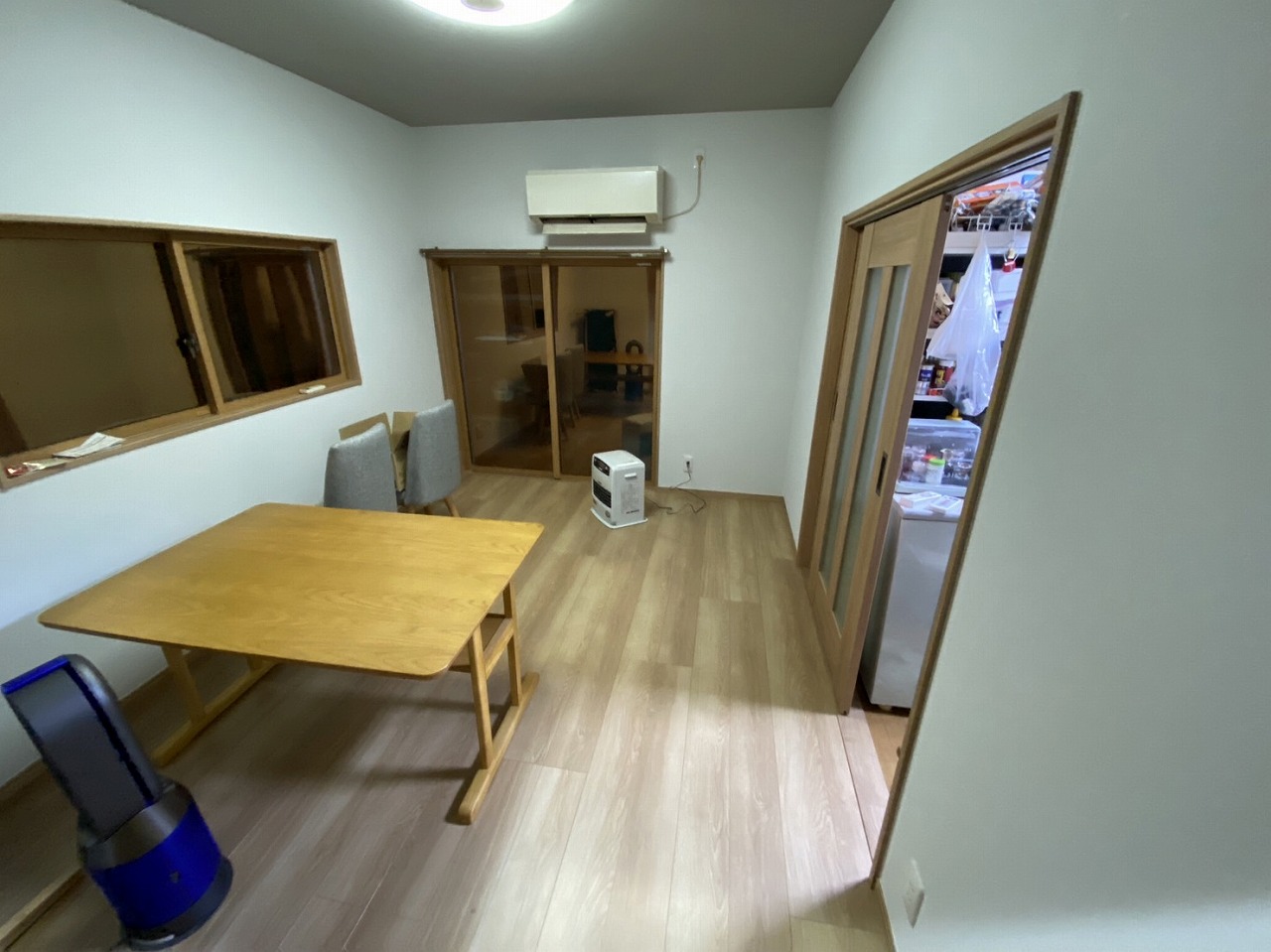 京都府八幡市　和室から洋室リニューアル工事