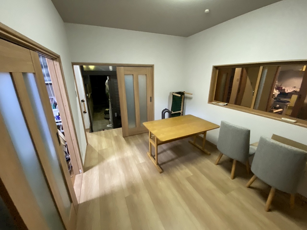 京都府八幡市　和室から洋室リニューアル工事