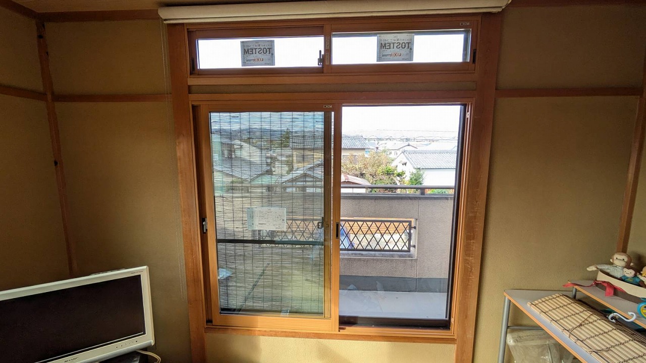 京都府向日市　和室内窓工事