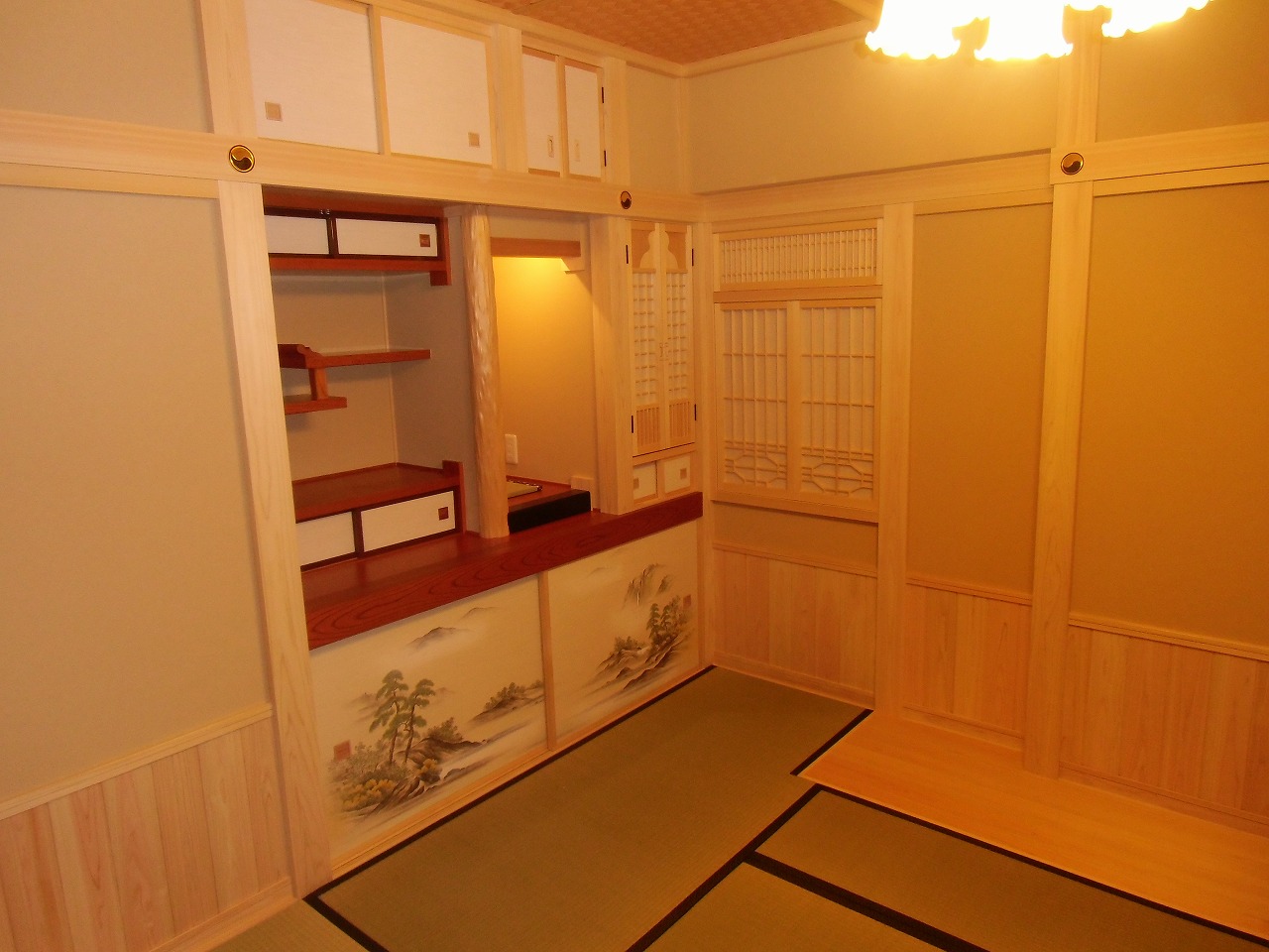 京都市東山区マンション　押入から純和風リニューアル工事