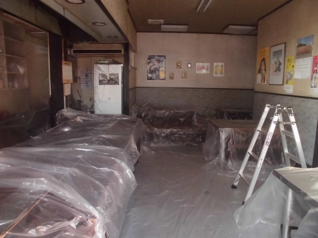 京都府向日市　店舗内装リニューアル工事