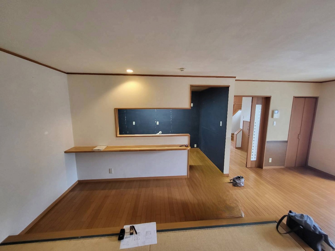 京都市伏見区　LDKリニューアル工事