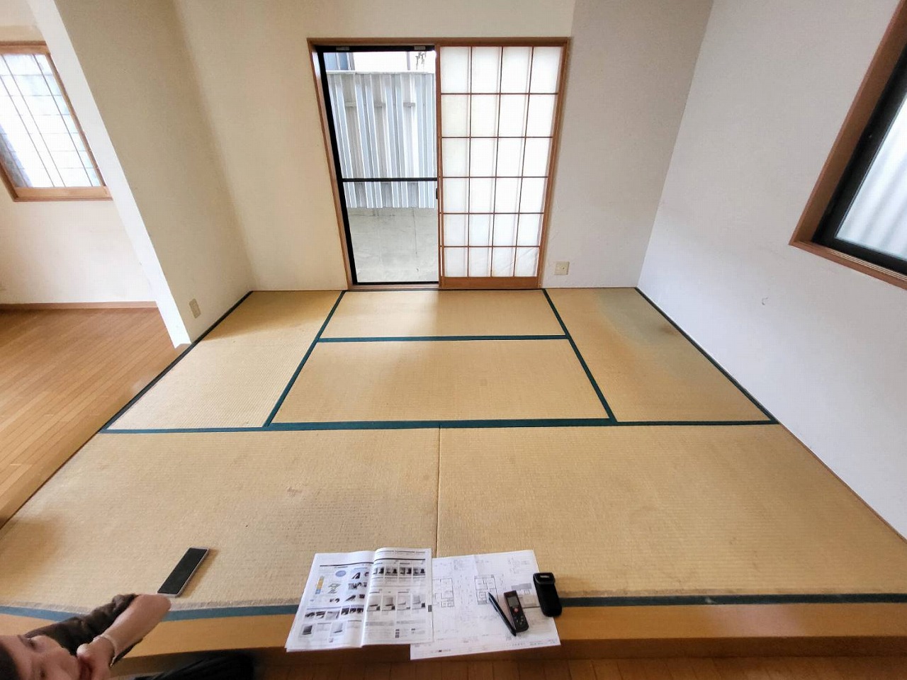 京都市伏見区　タタミルームリニューアル工事