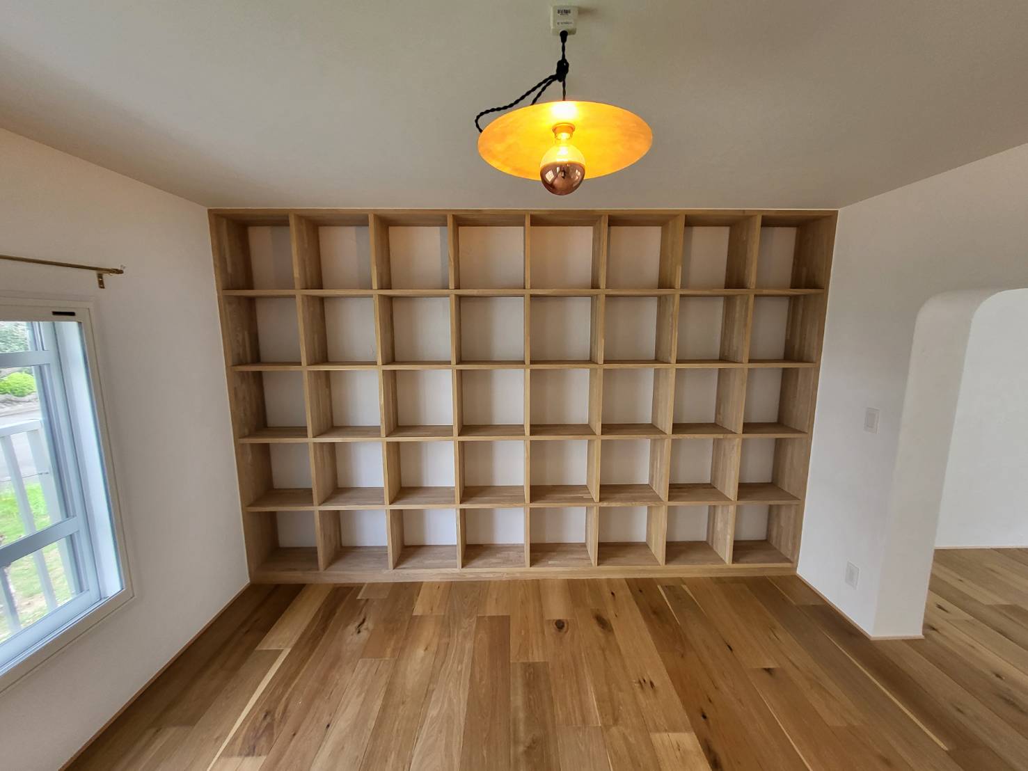 大阪府島本町　マンション造り付け本棚