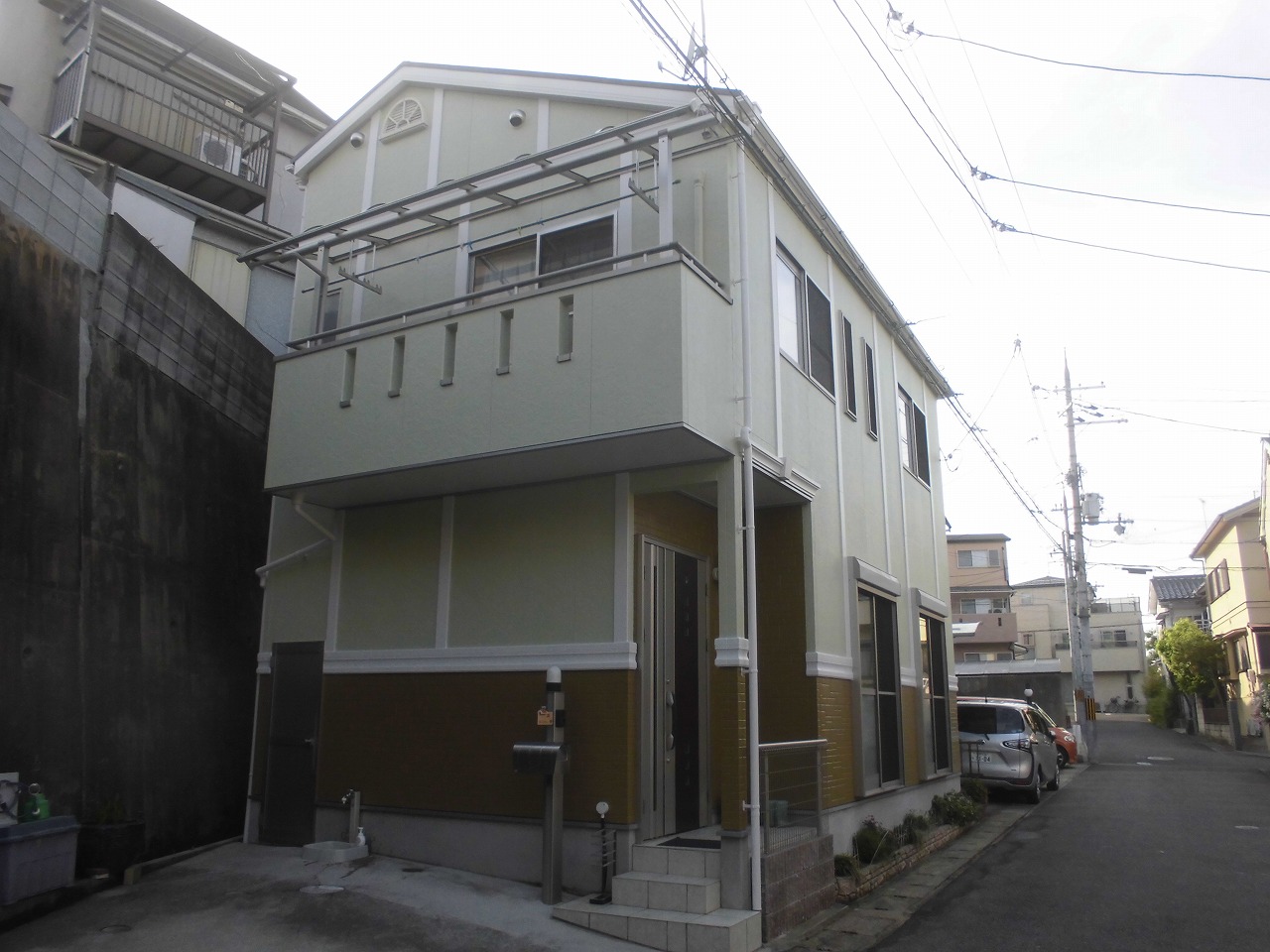 京都府向日市戸建て　外壁塗装工事