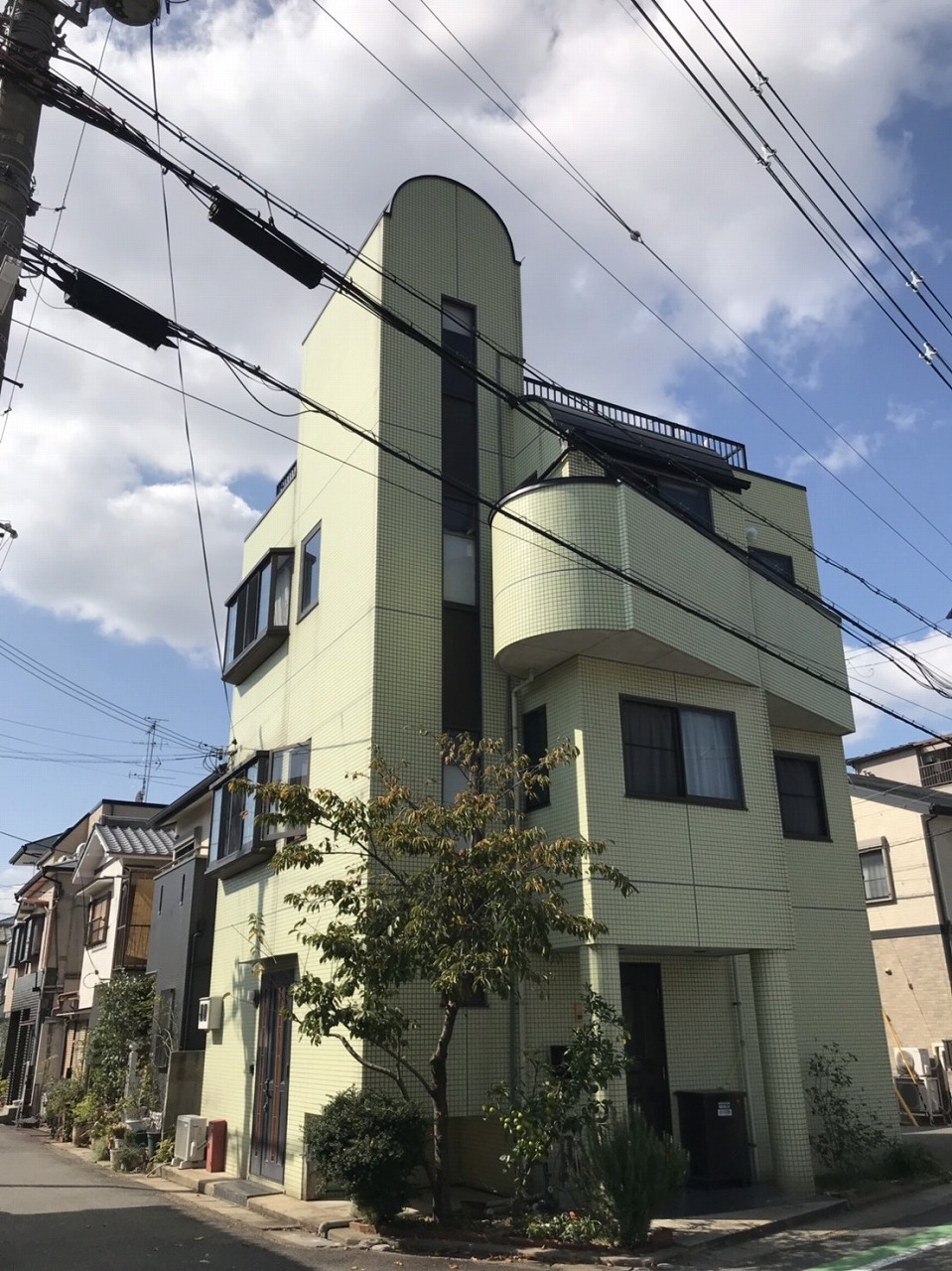 京都府宇治市戸建て　外壁塗装