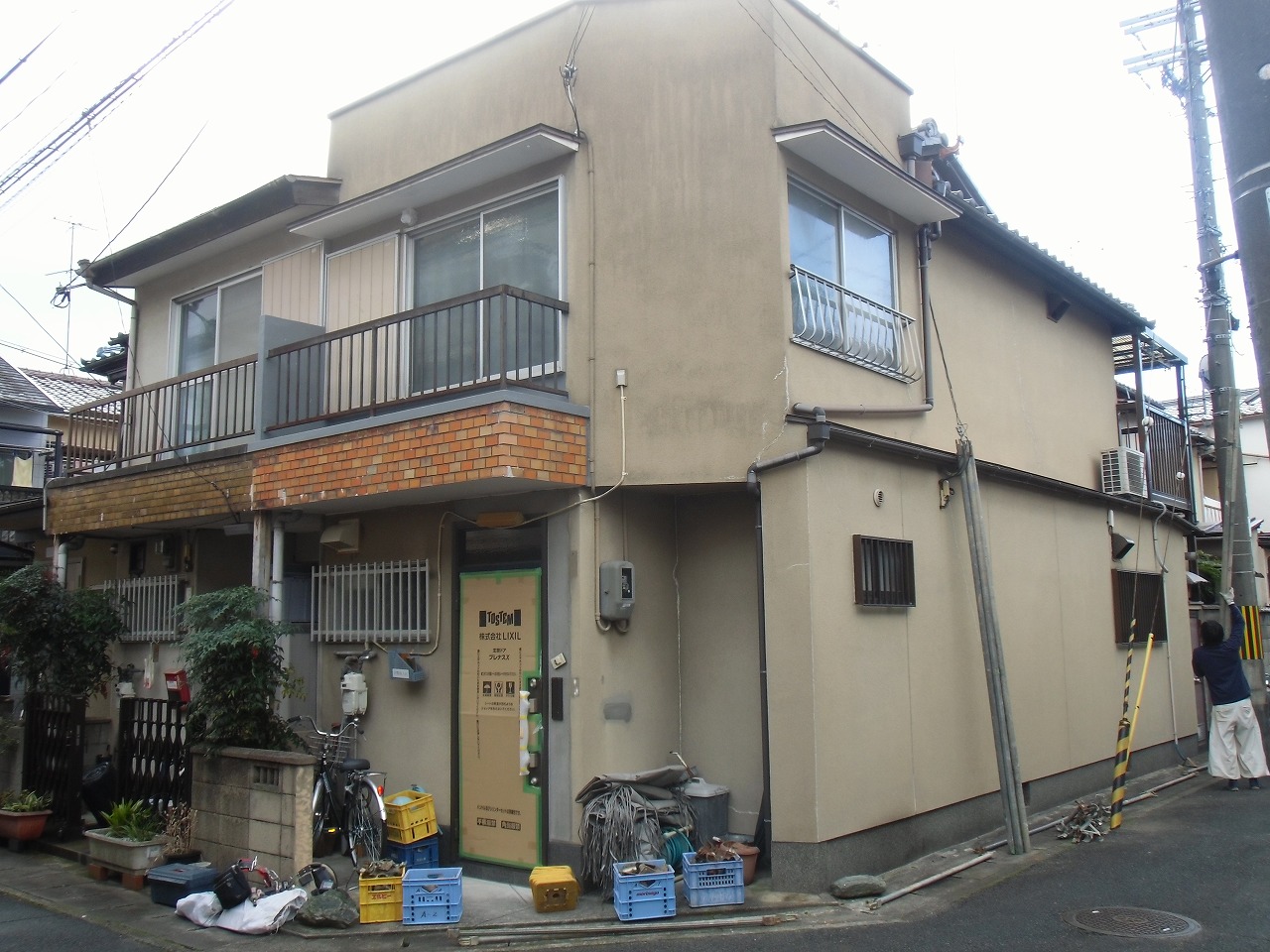 京都市西京区戸建て　外壁塗装