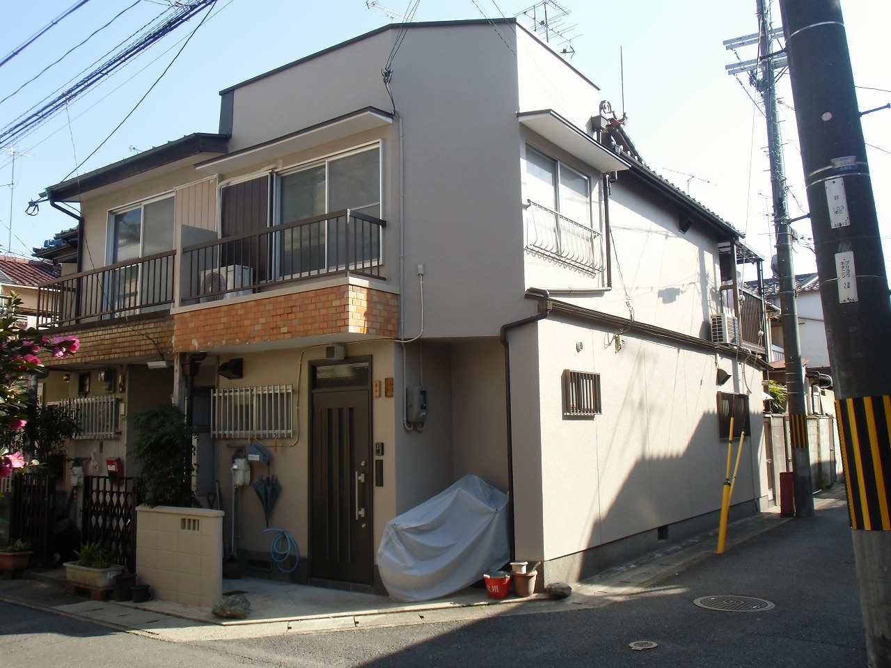 京都市西京区戸建て　外壁塗装