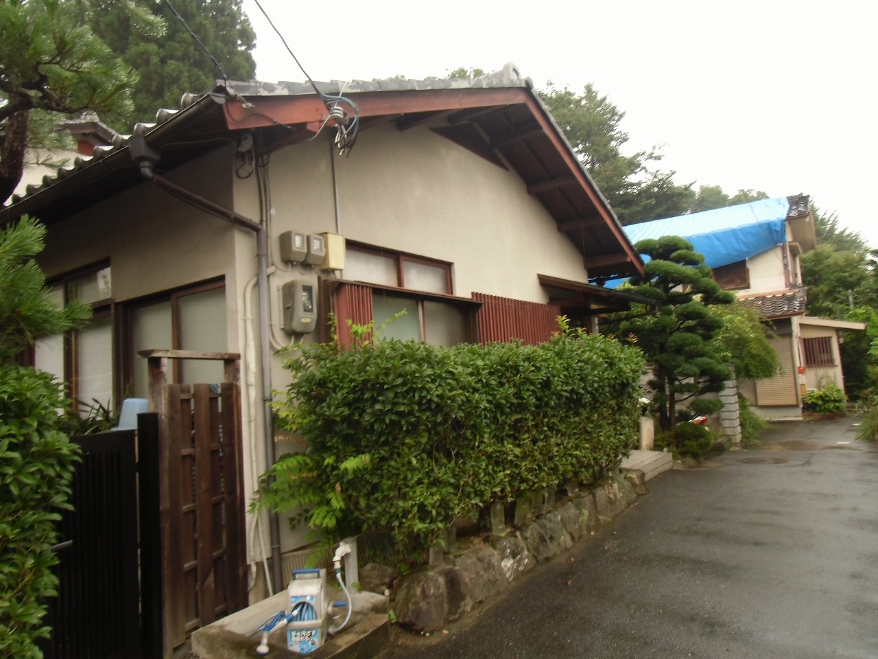 京都市西京区戸建て　外壁塗装