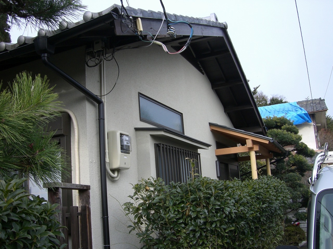 京都市西京区戸建て　外壁塗装