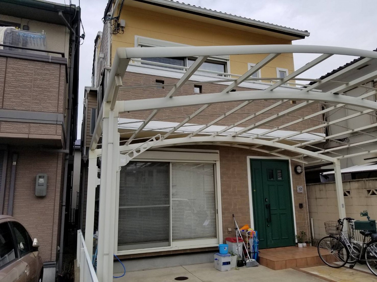 京都市南区戸建て　外壁塗装