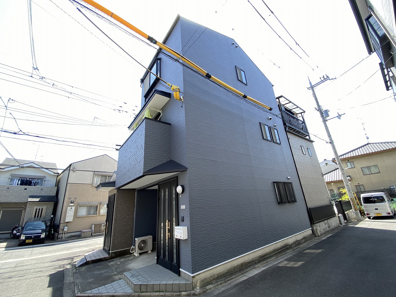 京都市南区戸建て　外壁塗装