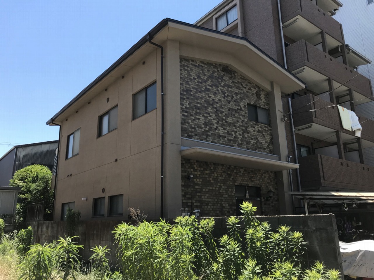 京都市右京区戸建て　外壁塗装