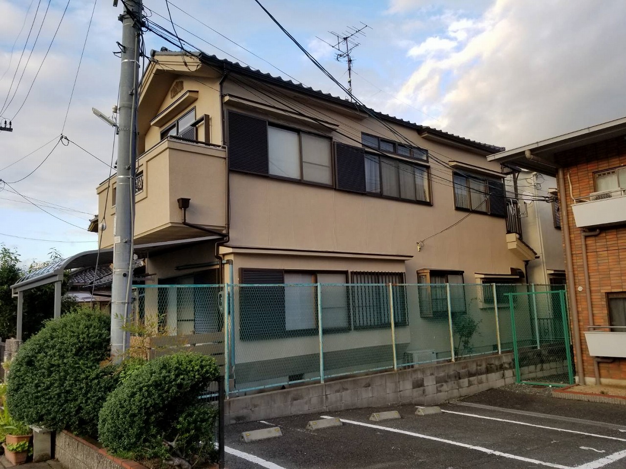 京都府向日市戸建て　外壁塗装