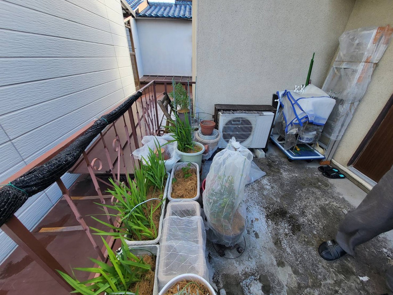 京都市右京区　戸建て屋根防水工事