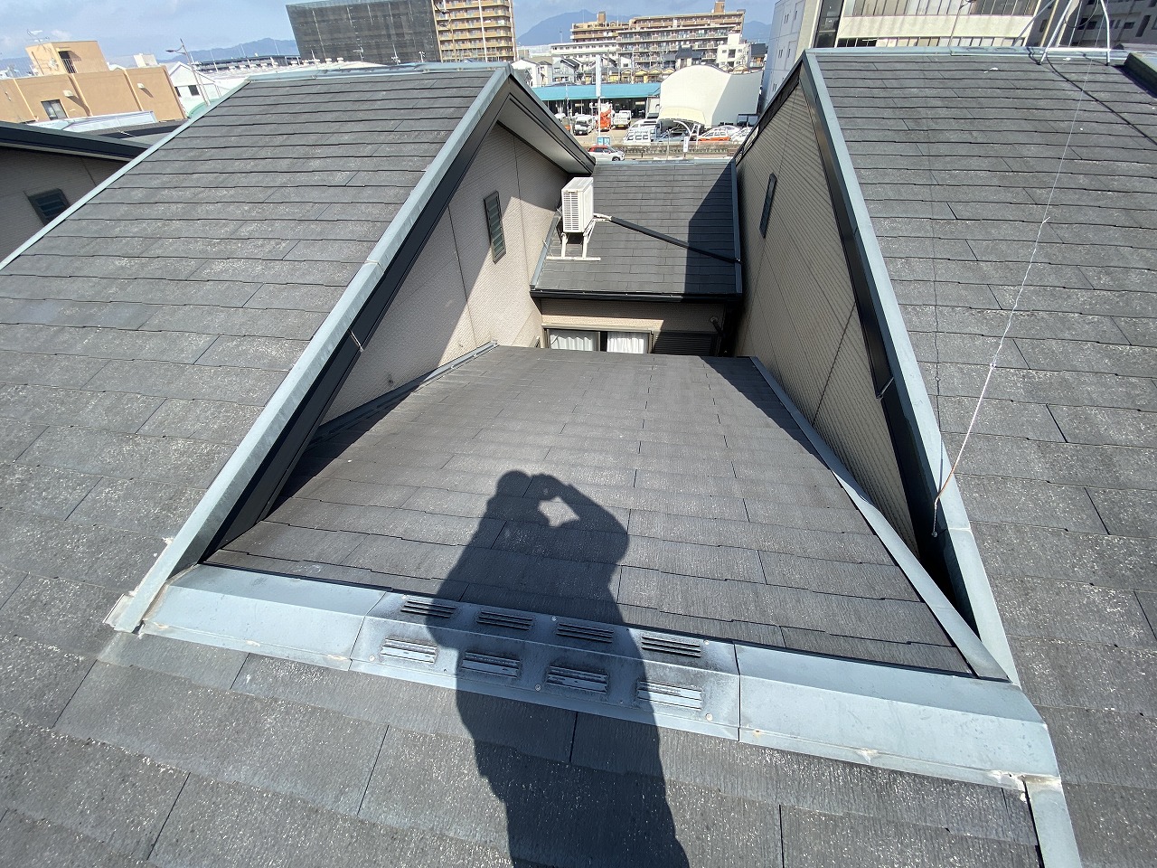 京都市南区　戸建て屋根カバー工法工事