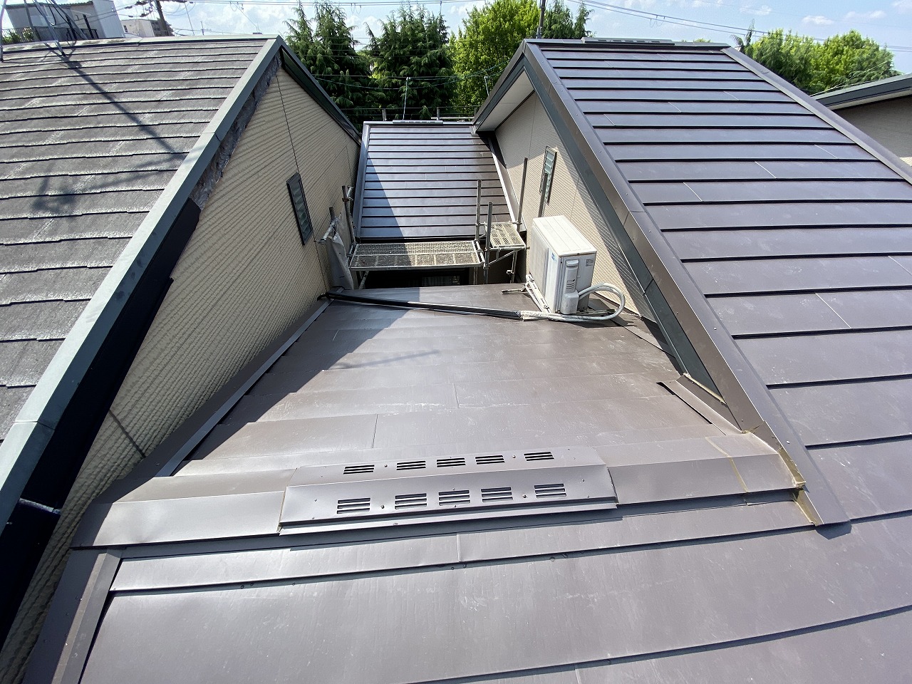 京都市南区　戸建て屋根カバー工法工事