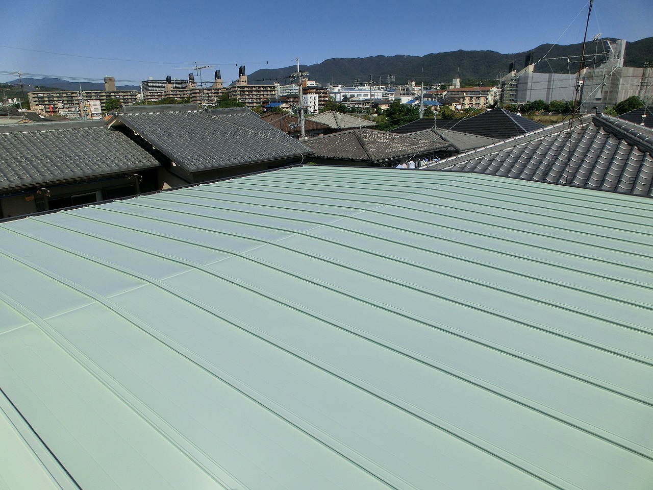 京都府宇治市　戸建て屋根塗装工事