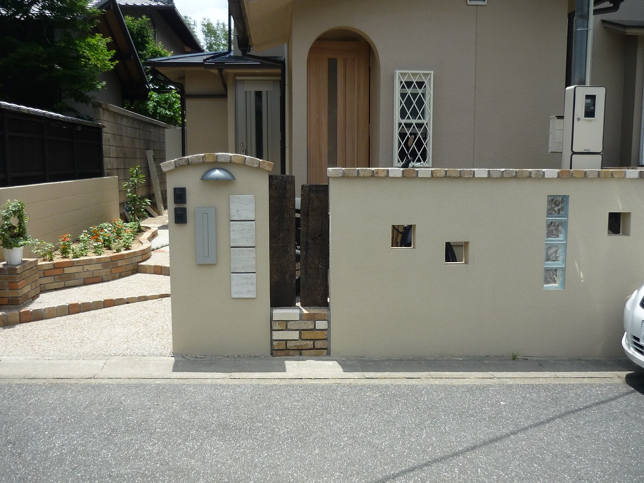 京都市西京区　玄関廻りリニューアル工事