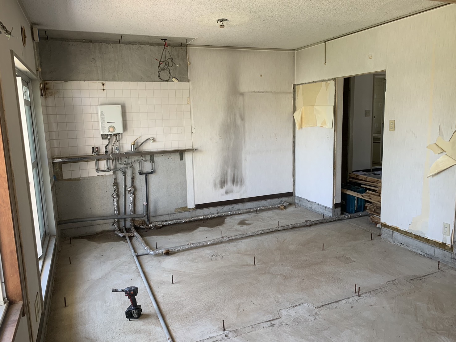 大阪府島本町　マンション全面リノベーション工事