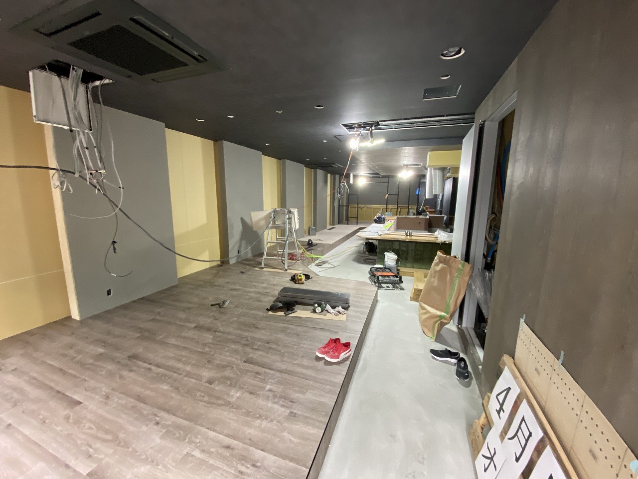 京都市下京区　焼鳥屋さん　つじや様店舗新装改修工事