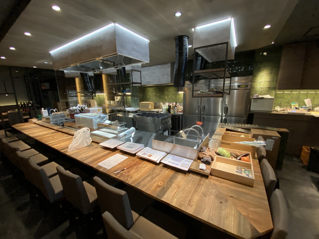 京都市下京区　焼鳥屋さん　つじや様店舗新装改修工事