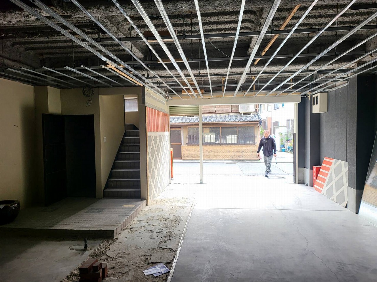 京都市下京区　焼鳥屋さん　つじや様店舗新装改修工事