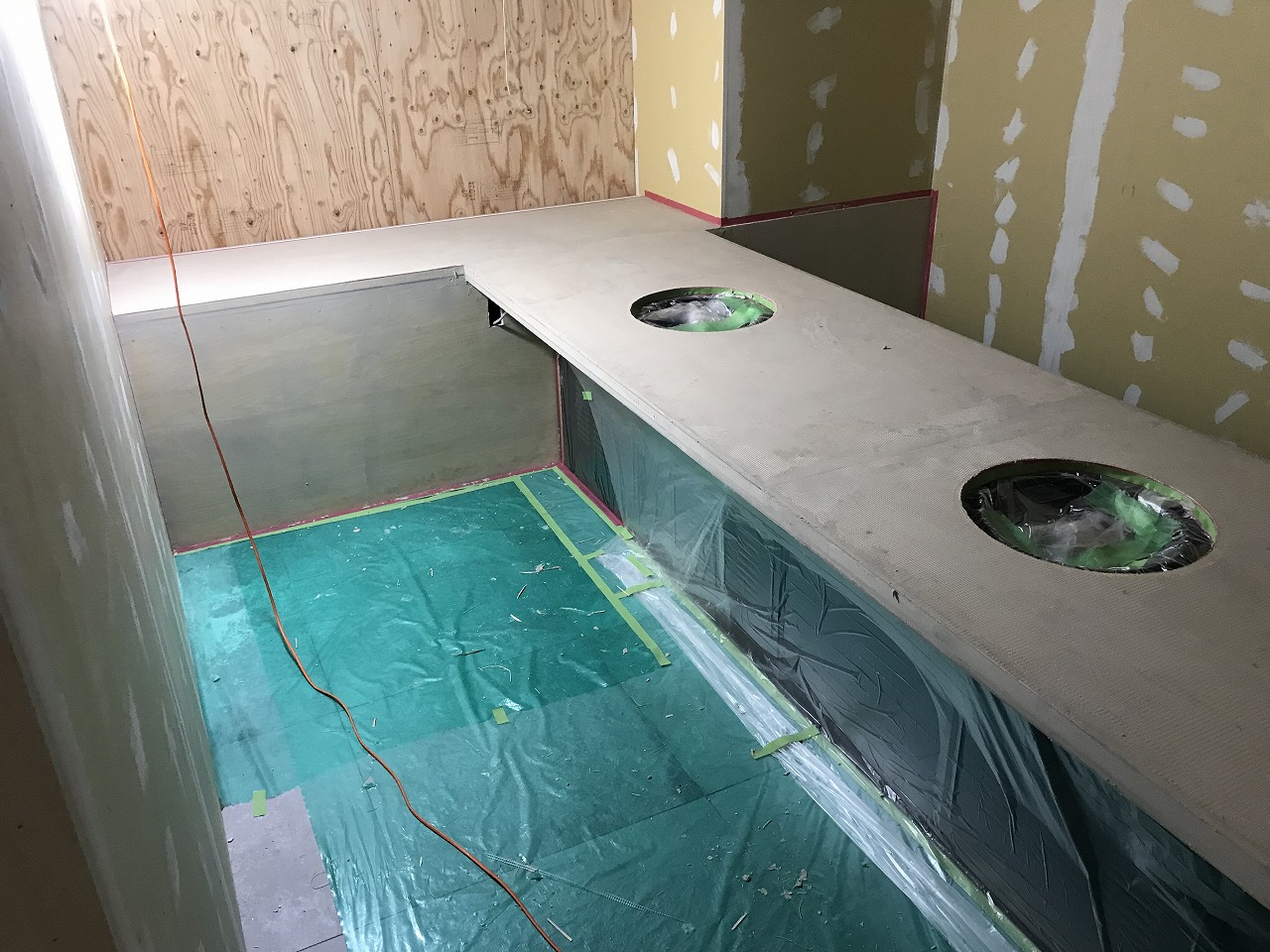 京都市上京区　焼肉さん甲様　店舗新装改修工事