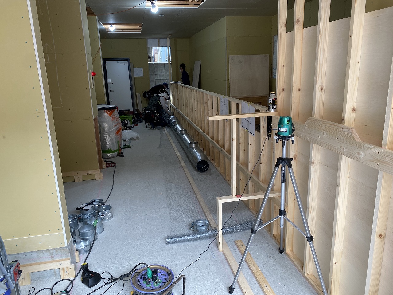 京都市右京区　焼肉屋さんyuu様　店舗新装改修工事