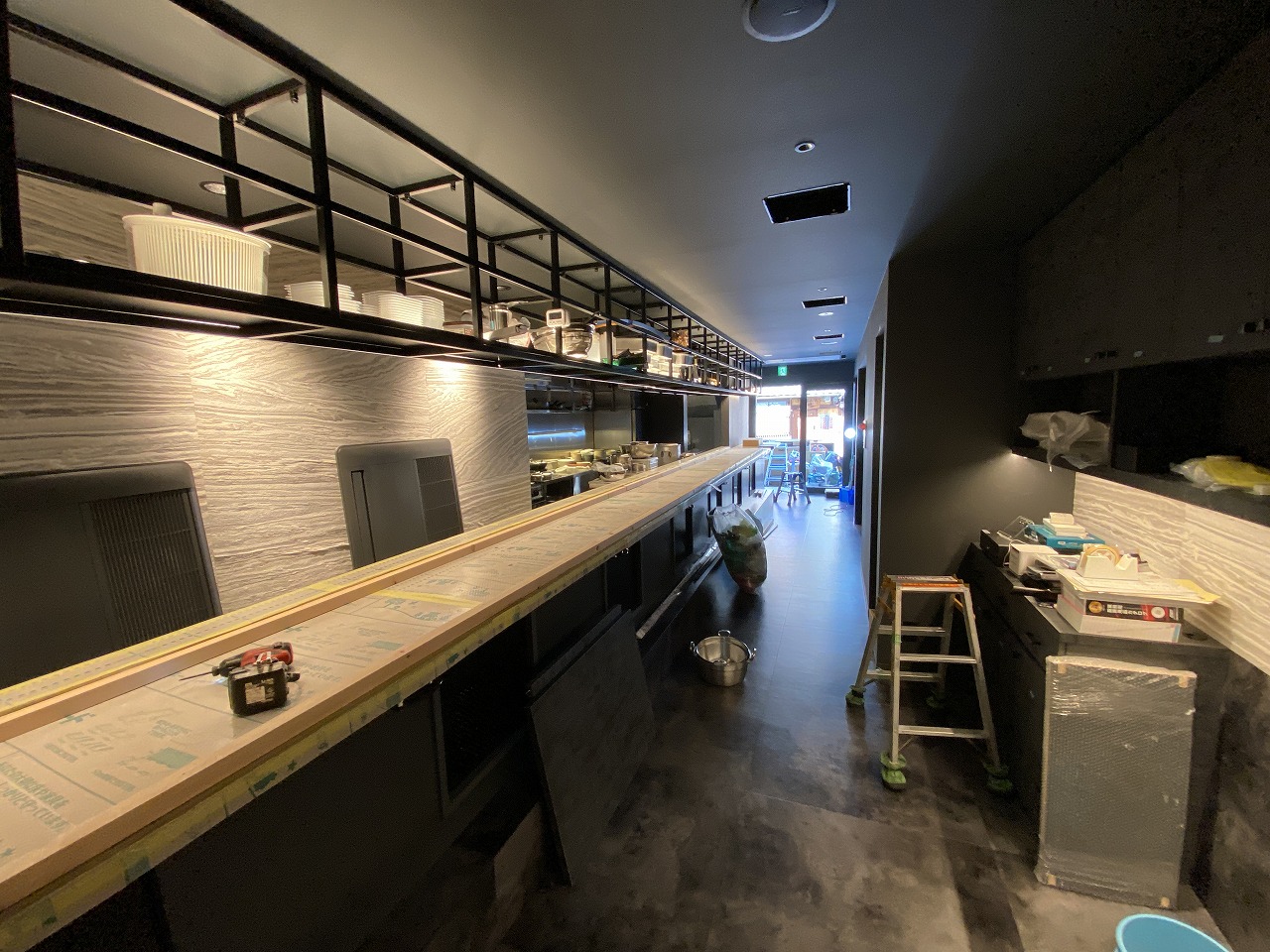 京都市右京区　焼肉屋さんyuu様　店舗新装改修工事