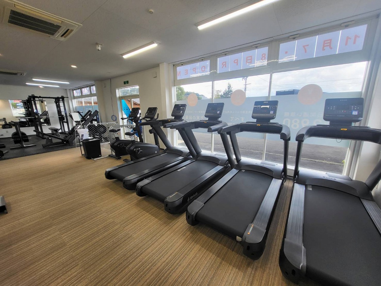 京都府園部市　フィットネスジム店舗新装改修工事