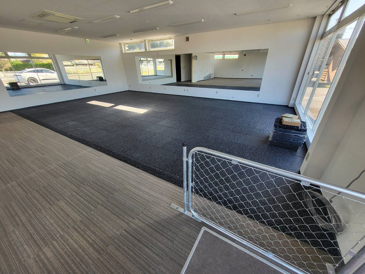 京都府園部市　フィットネスジム店舗新装改修工事