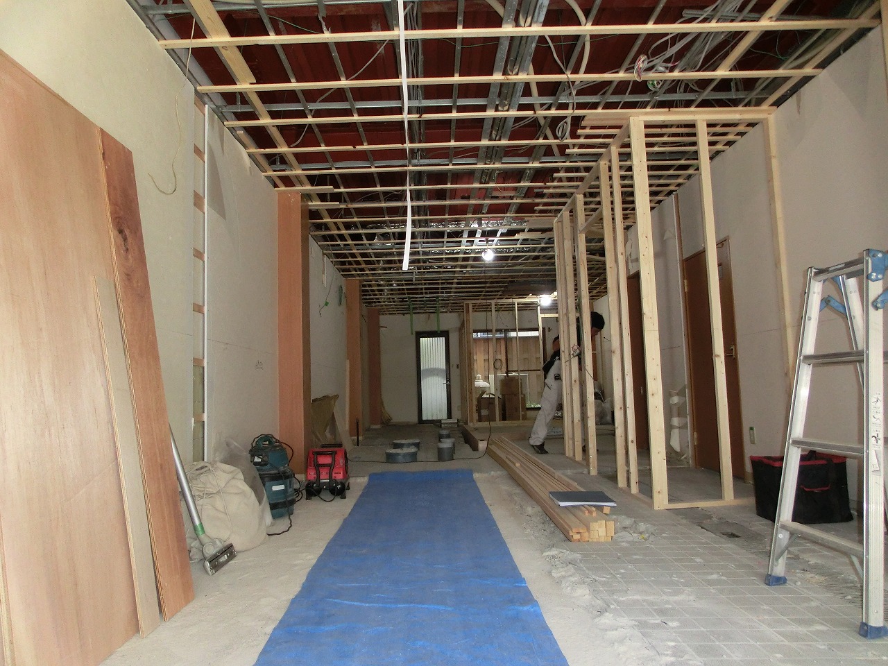 京都市伏見区　パン屋さん店舗新装改修工事