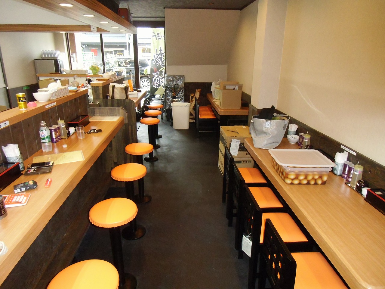 京都市中京区　ラーメン屋さん店舗新装改修工事