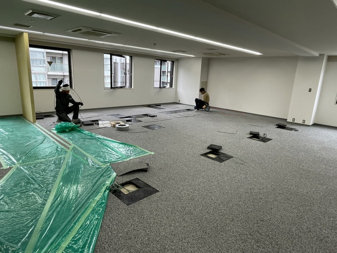 京都市下京区　オフィスビル新装改修工事