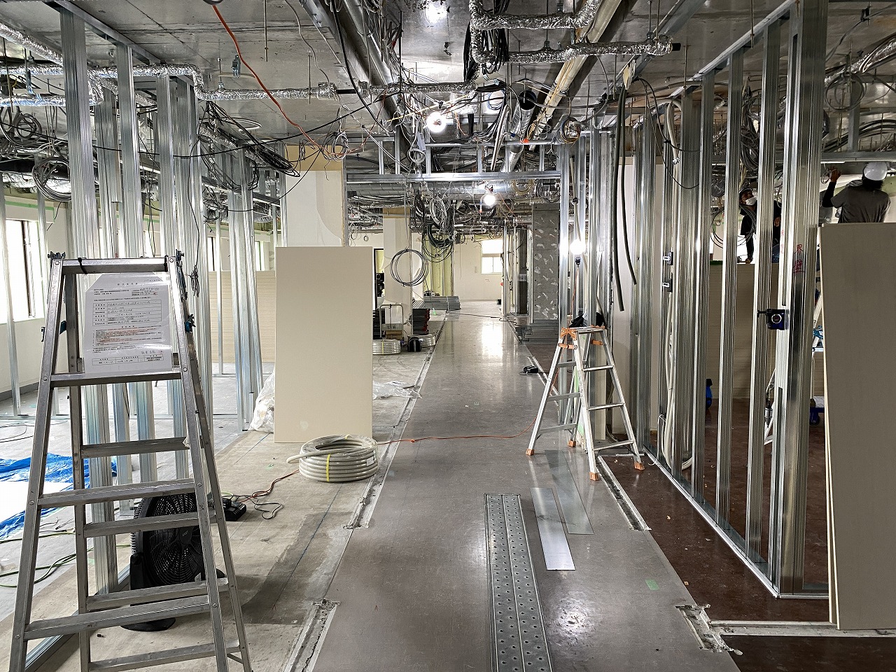 京都府八幡市　病院内改修工事