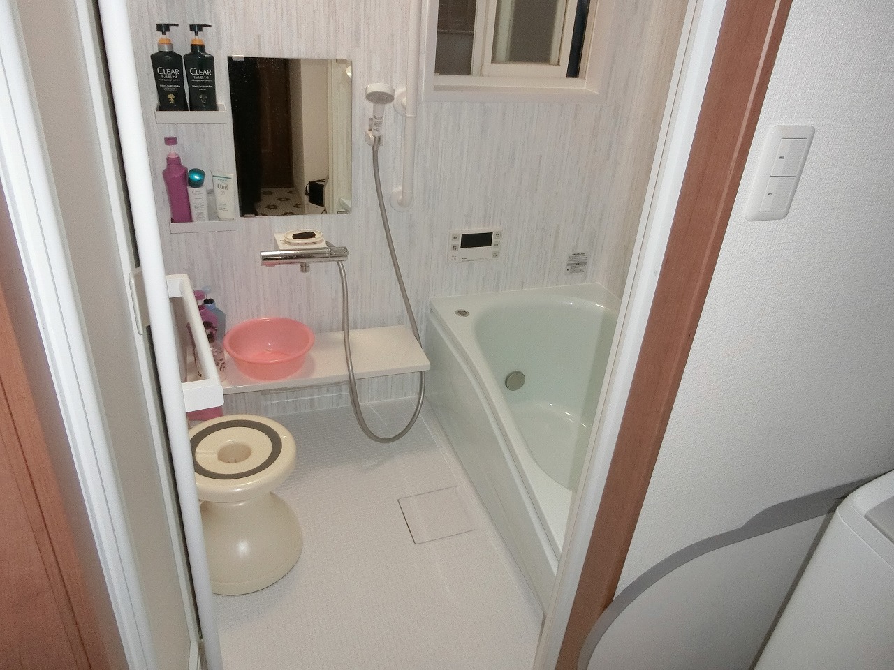 京都府向日市　戸建てお風呂リフォーム工事