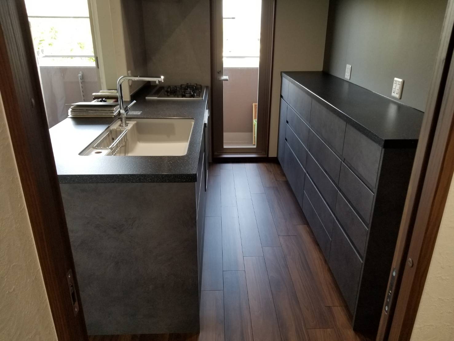 京都府向日市　マンションキッチンリフォーム