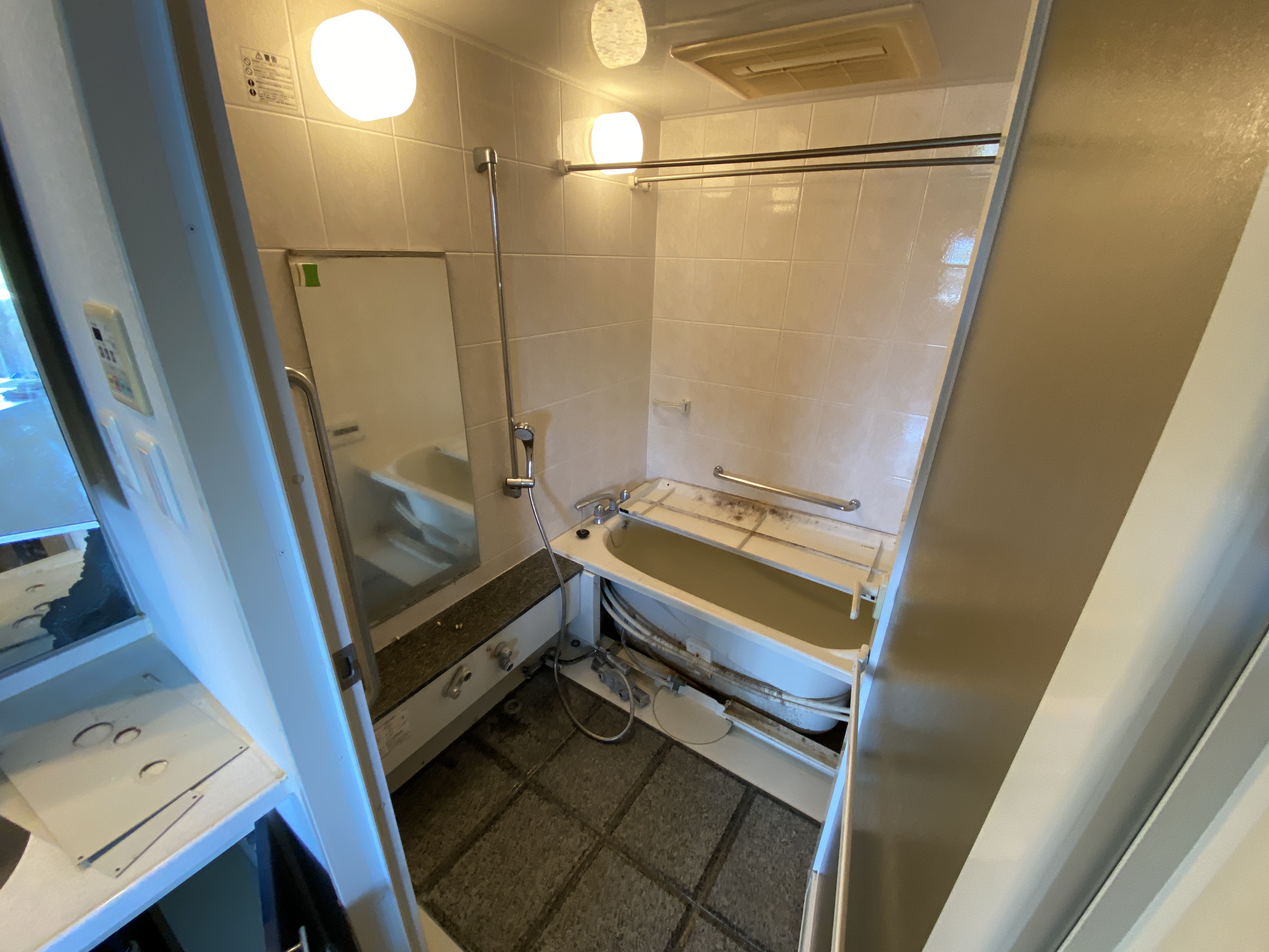 京都府向日市　マンションお風呂リフォーム