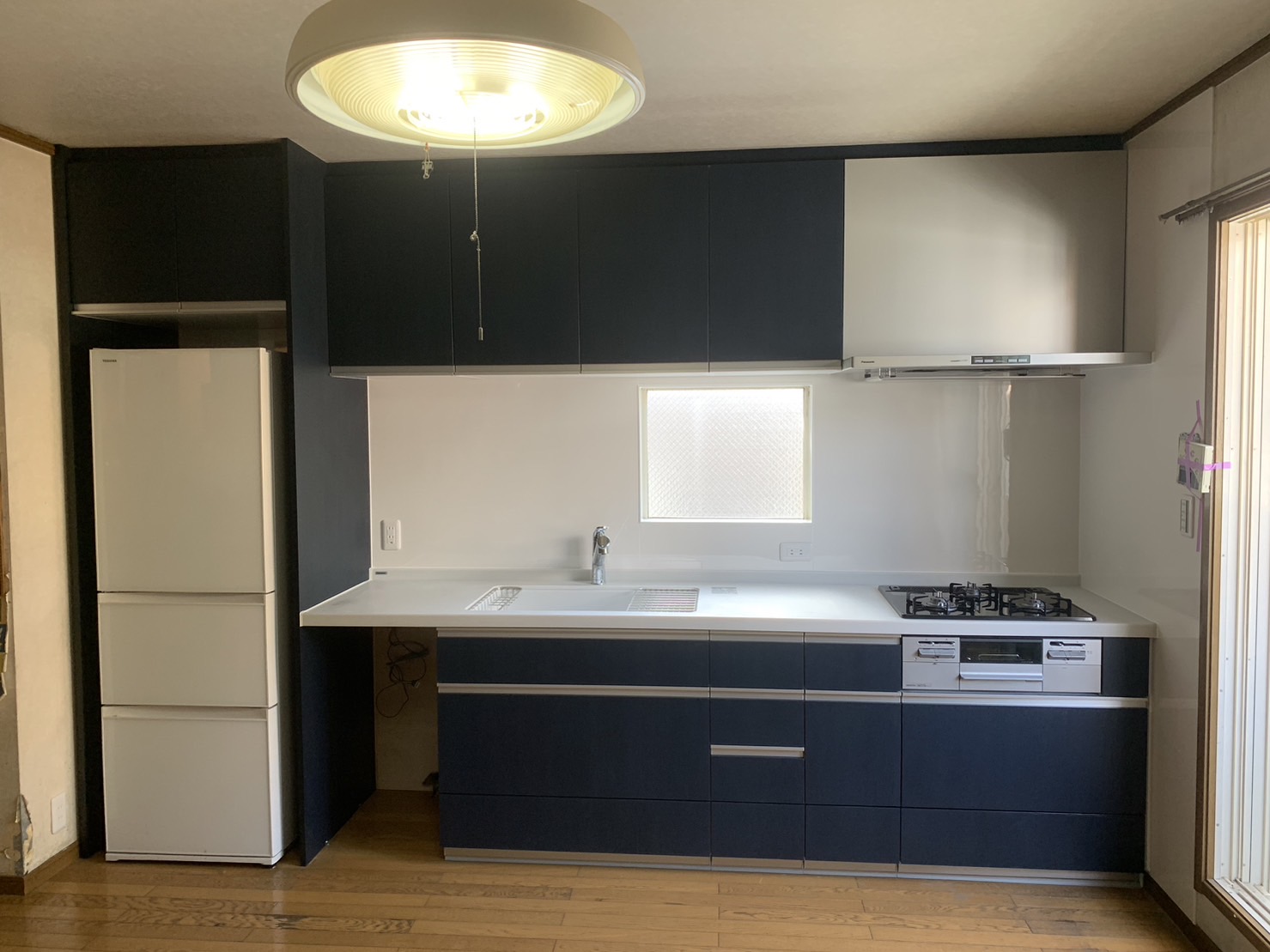 京都市上京区　戸建てキッチンリフォーム工事