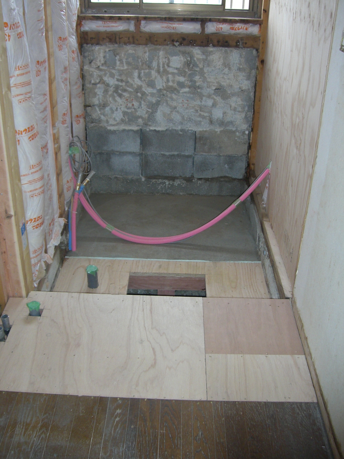 京都市西京区　戸建て　お風呂リフォーム