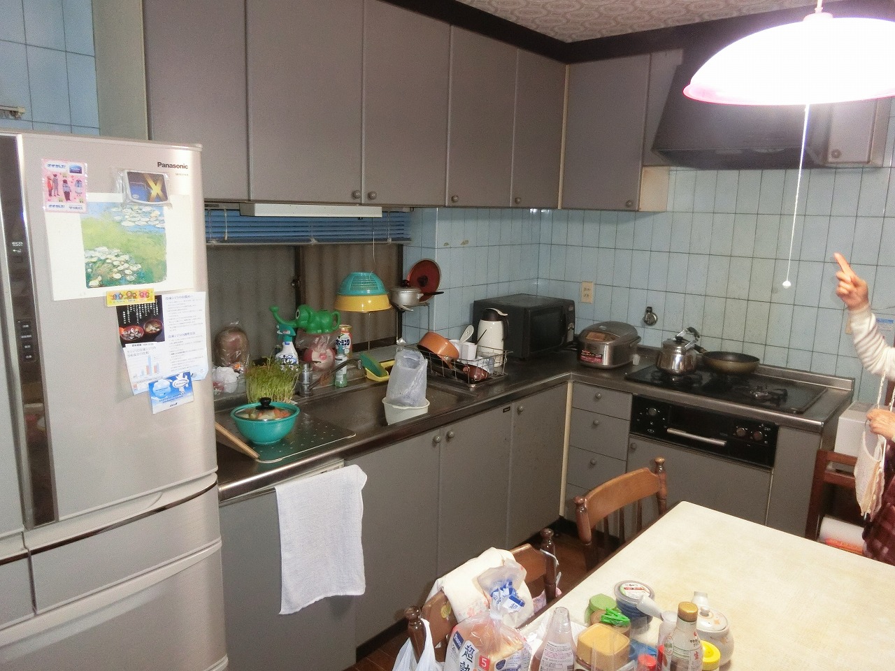 京都府向日市・戸建てキッチンリフォーム工事