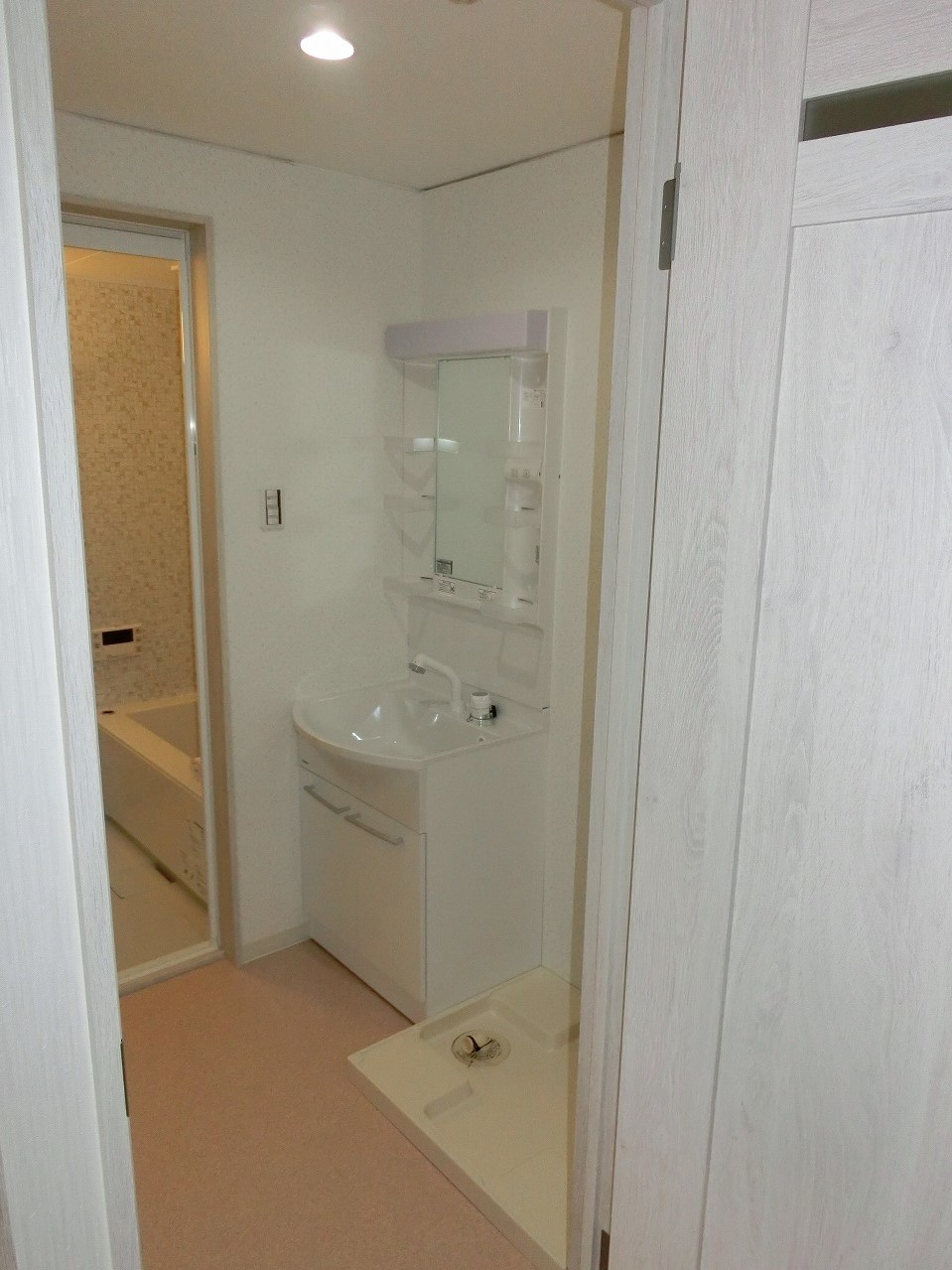 京都市右京区②　マンション洗面室リフォーム